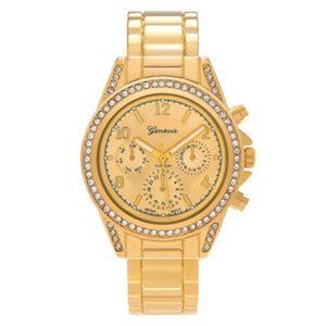 Geneva Platinum Women's Cuff Watch